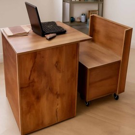 تصویر میز تحریر و صندلی 