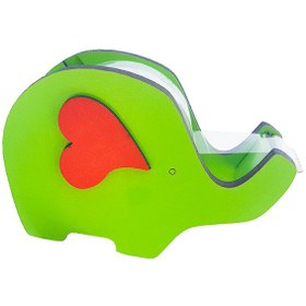 تصویر پایه چسب ژپتو طرح animals کد JP97 به همراه چسب - سفید 