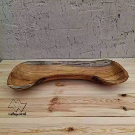 تصویر ظرف سرو چوبی کد d311 