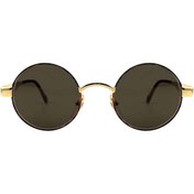 تصویر عینک آفتابی گرد طلایی Sting n319 