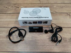 تصویر (GT-9980 SONY) ضبط کننده دیجیتالی صدا سونی - 4 روز شارژ - کیفیت 180db - شنود صدا - دارای سنسور صدا 