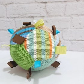 تصویر عروسک توپ پارچه ای جغجغه ای 