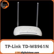 تصویر مودم روتر استوک تی پی-لینک مدل TD-W8961N TD-W8961N 300Mbps Wireless N Stock Modem Router