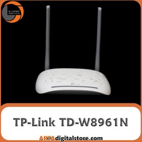 تصویر مودم روتر استوک تی پی-لینک مدل TD-W8961N TD-W8961N 300Mbps Wireless N Stock Modem Router