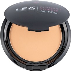 تصویر پنکک فشرده بادوام وزن 15 گرم لئا 401 Lea Compact Powder 15 g