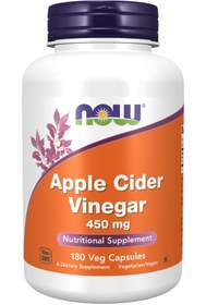 تصویر کپسول سرکه سیب ناو Apple Cider Vinegar ا Apple Cider Vinegar 450 mg Veg Capsules Apple Cider Vinegar 450 mg Veg Capsules