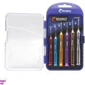 تصویر پیچ گوشتی موبایلی رینو مدل YP-RPT6037 مجموعه 6 عددی 