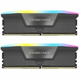 تصویر رم کامپیوتر DDR5 دو کاناله 5200 مگاهرتز CL40 کورسیر مدل Vengeance RGB ظرفیت ۳۲ گیگابایت Corsair Vengeance RGB DDR5 32GB 5200MHz CL40 Dual RAM