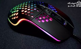 تصویر ماوس مخصوص بازی ایکس او مدل M4 xo m4 gaming mouse