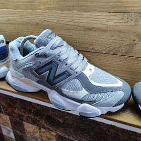 تصویر کفش نیوبالانس مدل 9060 مردانه (New Balance) طوسی روشن New Balance shoes model 9060 for men (New Balance), light gray