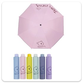 تصویر چتر فانتزی مدل UV خرسی 