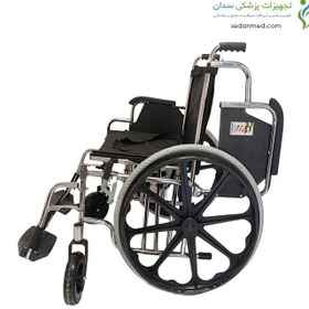 تصویر ویلچر ارتوپدی بزرگ 901B55 جی تی اس orthopedic wheelchair large size 901B55 JTS