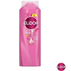 تصویر شامپو الیدور ترک صورتی تقویت کننده و براق کننده مو elidor 400 ml 