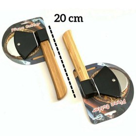 تصویر پیتزابر تک چرخ تبر 