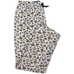 تصویر شلوار راحتی زنانه ژاکارد پشمی پوشل طرح پلنگی 2602 