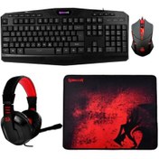 تصویر ست گیمینگ مدل REDRAGON GAMING ESSENTIALS S101-BA-2 باندل گیمینگ 