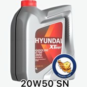 تصویر روغن موتور هیوندای G700 ۲۰W50 SN حجم ۴ لیتر 