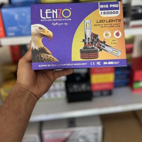 تصویر هدلایت لامپ خودرو برند lenzo مدل m10pro Headlight lenzo m10pro