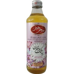 تصویر نوشیدنی گیاهی بیدمشک و زعفران بدون گاز سحرخیز 330 میلی 
