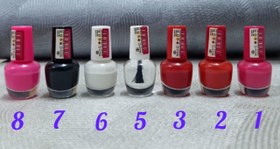 تصویر لاک ناخن پلاستیکی 