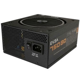 تصویر پاور (منبع تغذیه) 750 وات EVGA 750 BQ - نیمه ماژولار 