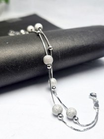 تصویر پابند نقره دوردیفه توپی 