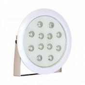 تصویر چراغ استخری توکار 12 وات IP68 ضد کلر Emax 