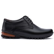 تصویر کفش روزانه چرم تبریز مدل آلفرد با زیره پی یو 