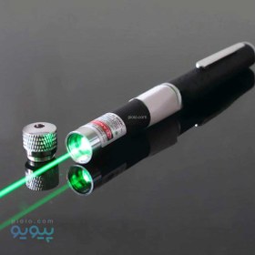 تصویر لیزر پوینتر سبز خودکاری Green Laser Pointer