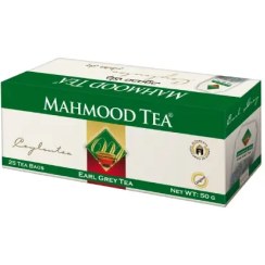 تصویر چای تی بگ عطری 25 عددی محمود Mahmoud aromatic tea bags of 25 pieces