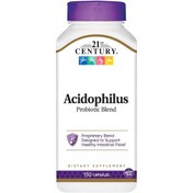 تصویر کپسول پروبیوتیک اسیدوفیلوس ۱۵۰ عددی سنتری ۲۱ 