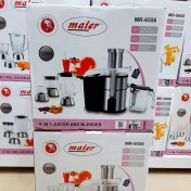 تصویر آبمیوه گیری 4 کاره 1200 وات مایر مدل MR-6556 maier MR_6556 juicer and blender 4in1 