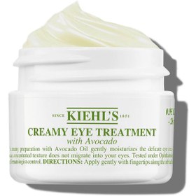 تصویر کرم دور چشم مرطوب کننده کیلز حاوی روغن آووکادو KIEHL'S Kiehl's Moisturizing Eye Cream with Avocado Oil KIEHL'S