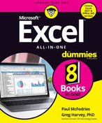 تصویر کتاب Excel All in One For Dummies 2022 1st Edition 