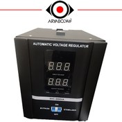 تصویر استابلایزر سروموتوری تک فاز آلجا مدل SVC3000 Alja SVC3000 single-phase servo motor stabilizer