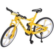 تصویر ماکت دکوری مدل دوچرخه کوهستان کمک فنردار 