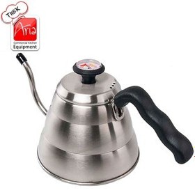 تصویر کتل استیل دماسنج دار قهوه 1 لیتری Coffee kettle with thermometer