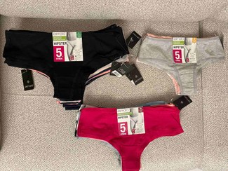 تصویر شورت زنانه برند اسمارا آلمان مدلHIPSTER پک5عددی و تکی سایزL+M+S