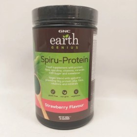 تصویر پروتئین وی اسپیرو جی ان سی GNC Earth Genius Spiru-Protein 