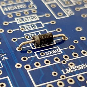 تصویر دیود شاتکی 1N5819 پکیج DIP 