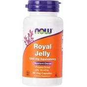 تصویر ژل رویال ناو 60 عددی Now Royal Jelly 1500Mg