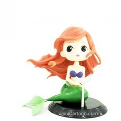 تصویر فیگور پری دریایی کوچولو مدل نشستهqposket ariel the little mermaid qposket figure