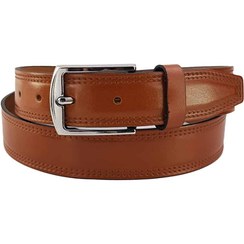 تصویر کمربند مردانه چرم طبیعی گاو میش زبانه دار کد ۲۲ 