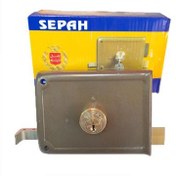 تصویر قفل حیاطی سپه ۳ کلید معمولی 