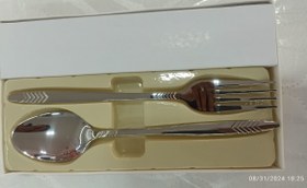 تصویر قاشق و چنگال یونیک ( ضخیم ) spoon and fork