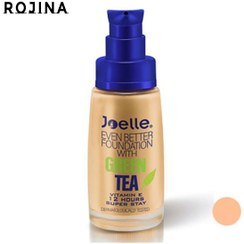 تصویر کرم پودر جویل مدل چای سبز شماره J02 حجم 30 میل Joelle 12h Even Better Foundation With Green Tea02