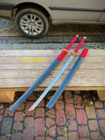 تصویر شمشیر کاتانا مدل Ninja (ضخامت 4 میل) جنس تیغه فولاد فنر آلمانی 