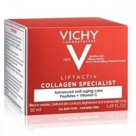 تصویر Vichy کرم مراقبتی ضد چین و چروک متخصص کلاژن 50 میلی لیتر 