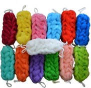 تصویر پک 150 عددی لیف کمری حمام آویمانج اسپانج مدل دوقلو طرح ساده کد HZ91 