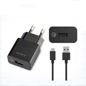 تصویر شارژر 9 وات سونی USB travel charger 